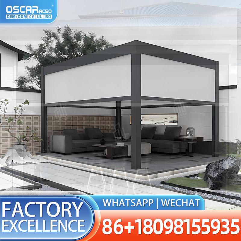 Outdoor Power Roller Shades - Battery Powered Motorized Roller Blinds Electric