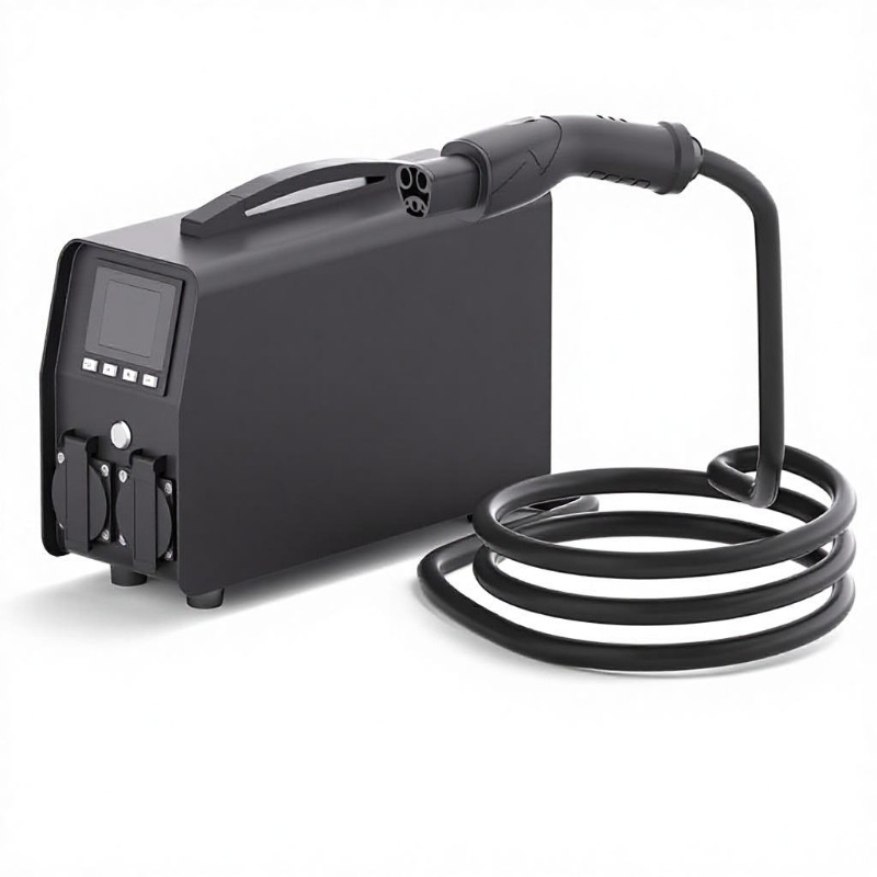 Outdoor Power Adapter - Portable Ev Discharge Inverter Dc To