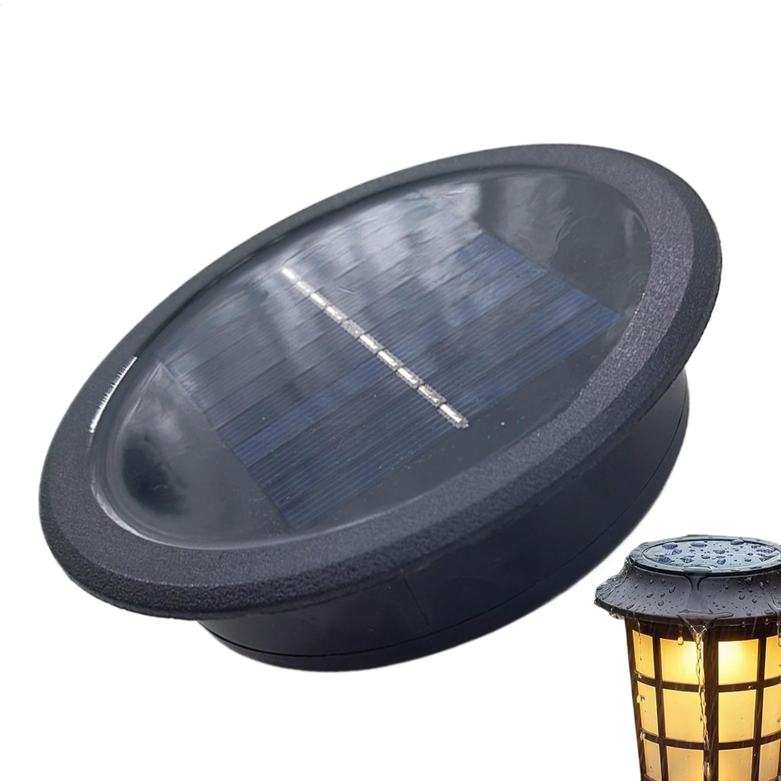 Outdoor Power Lead Cover - Solar Light Replacement Top Waterproof LED
