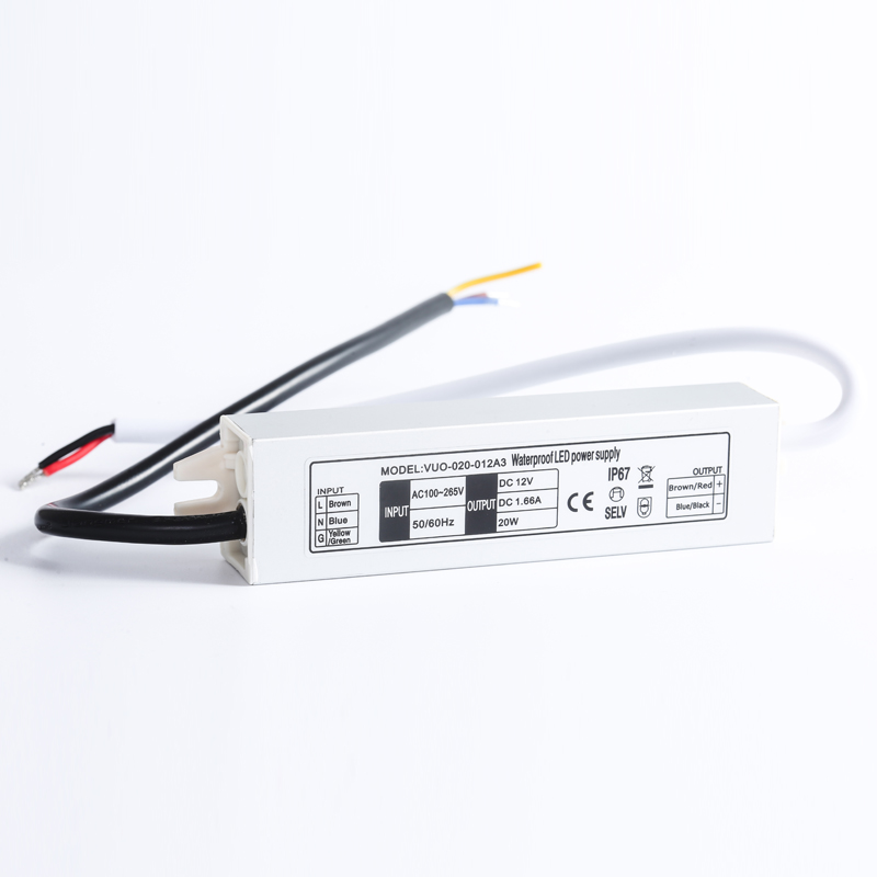 Outdoor Power Transformer - Slim Mini LED Driver Adapter AC100-240V