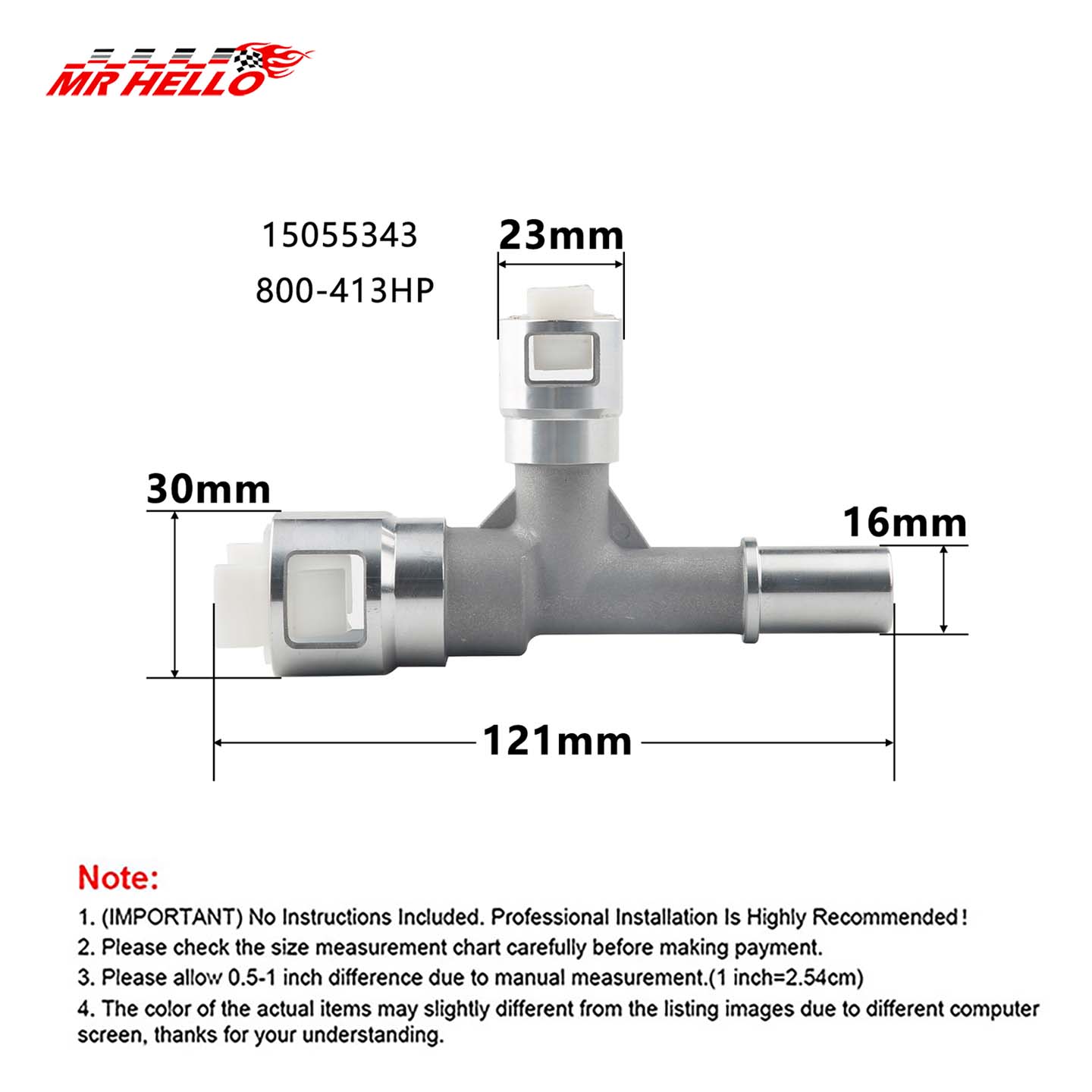 2Pcs/set 800-413HP Metal Heate - Outdoor Power 'Hose' ulasan dan harga