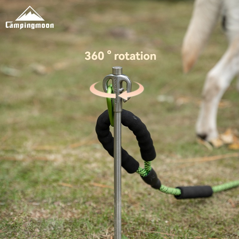 CAMPINGMOON K45 Bold 420 Stain - Outdoor Power Stake ulasan dan harga