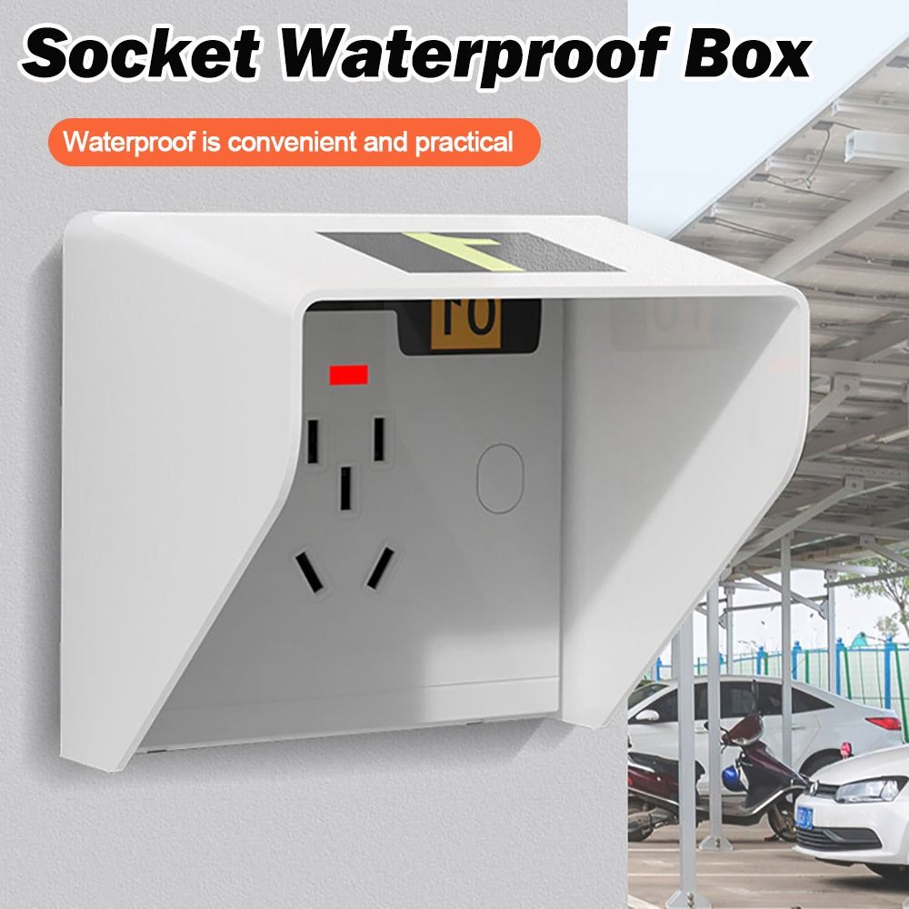 New Plastic Socket Waterproof  - Outdoor Power Socket Cover ulasan dan harga