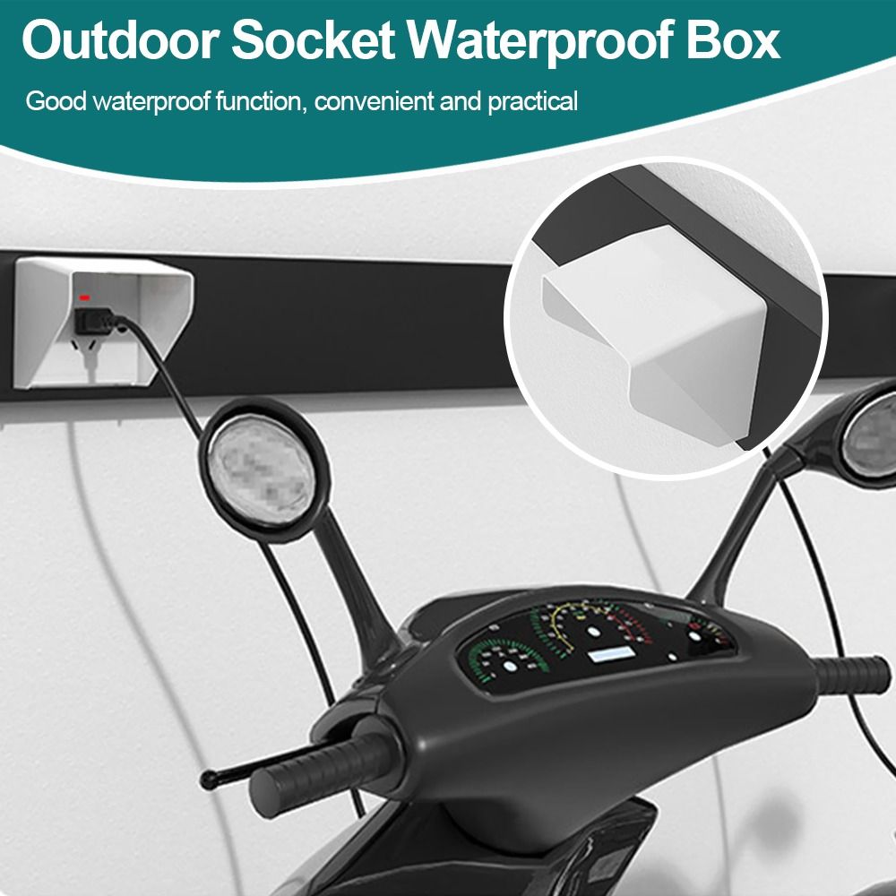 New Plastic Socket Waterproof  - Outdoor Power Socket Cover ulasan dan harga