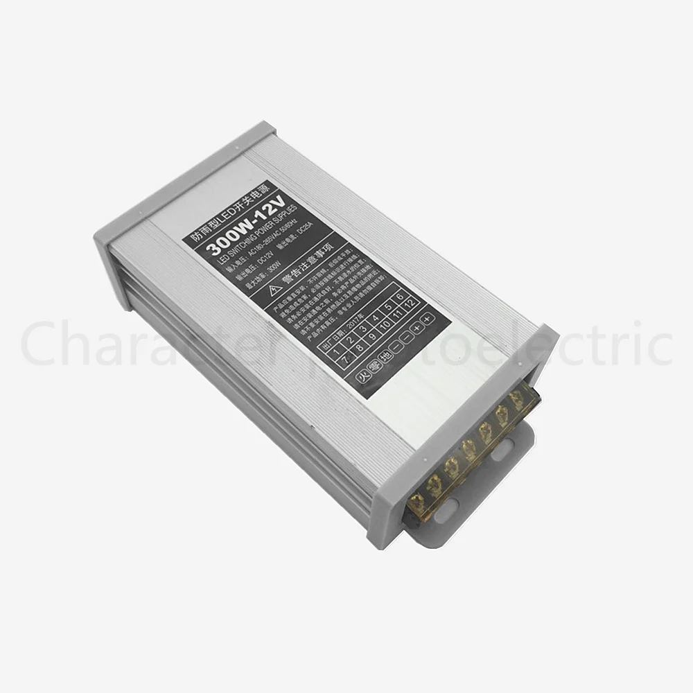 AC 187-265V LED Driver 300W 12 - Outdoor Power Transformer ulasan dan harga