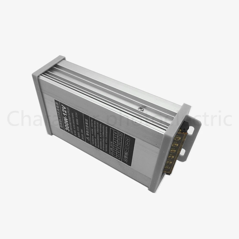 AC 187-265V LED Driver 300W 12 - Outdoor Power Transformer ulasan dan harga