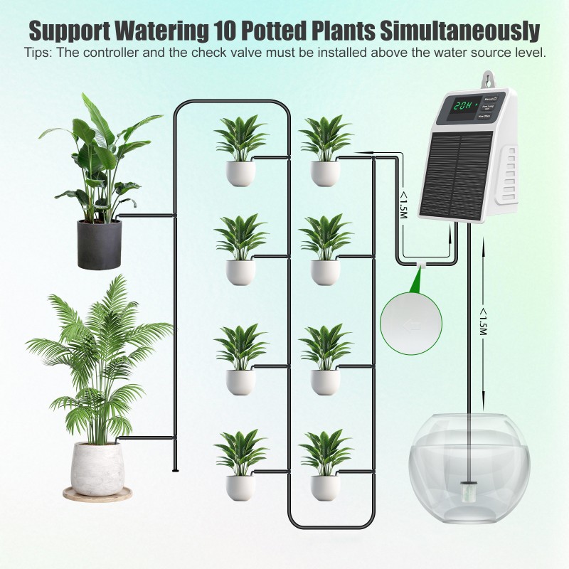 【CHRISTMAS 】Solar Powered Auto - Outdoor Power With Timer ulasan dan harga