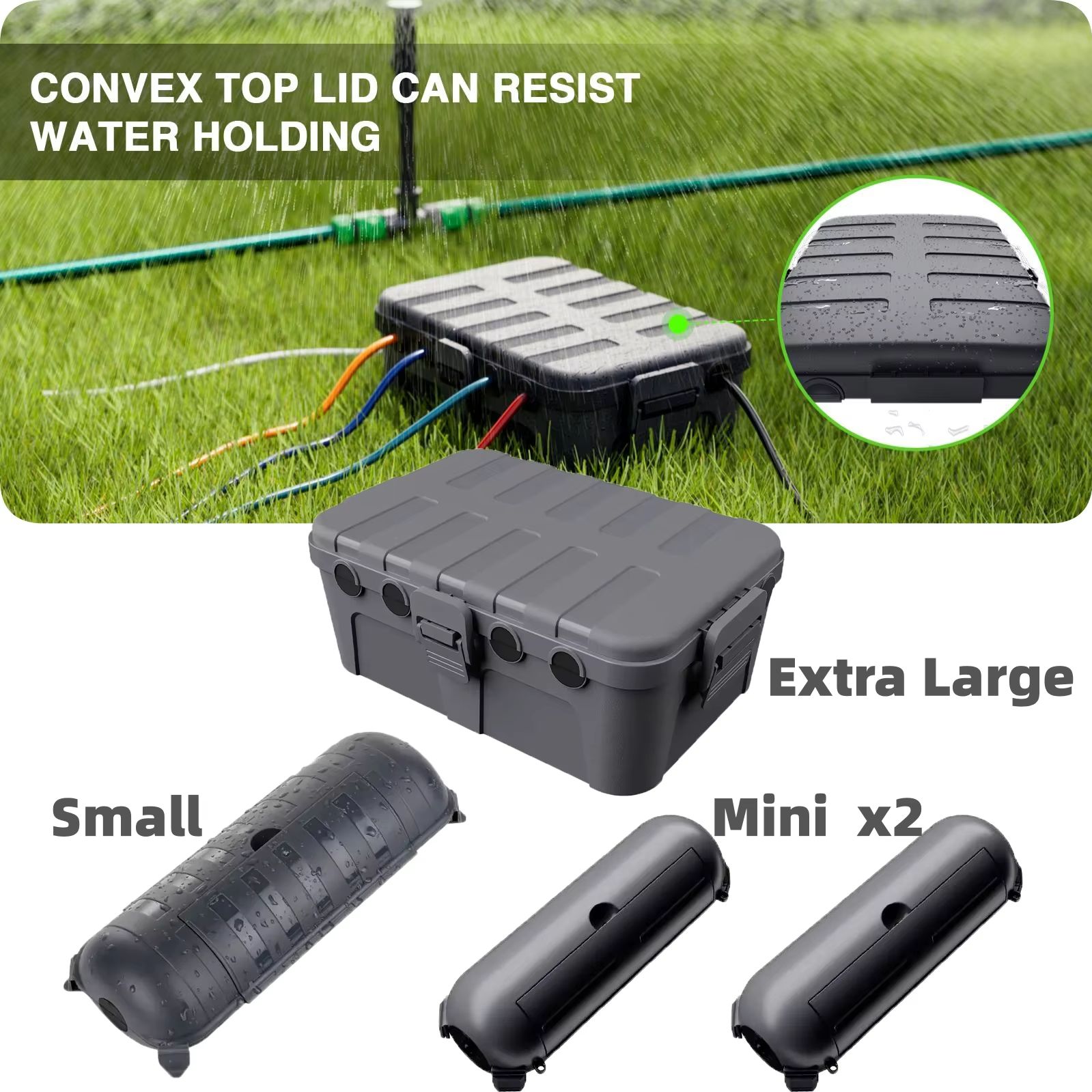 Large Weatherproof Outdoor Ele - Outdoor Power Strip With Cover ulasan dan harga