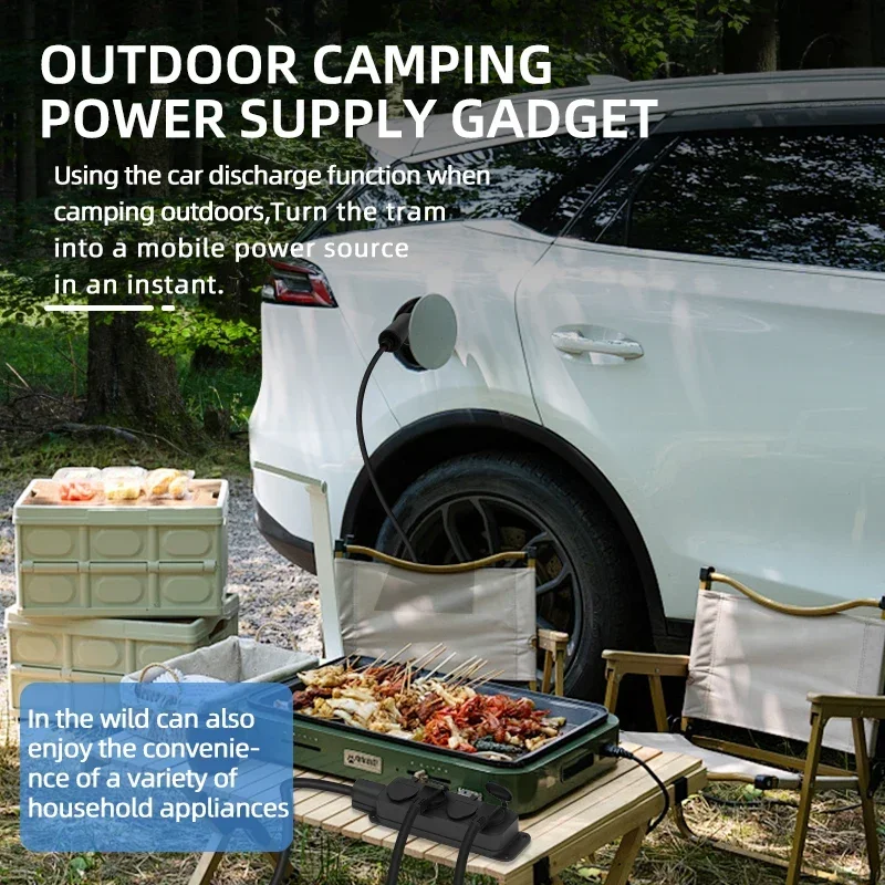 Portable 16A 4KW Electric Car  - Outdoor Power Adapter ulasan dan harga