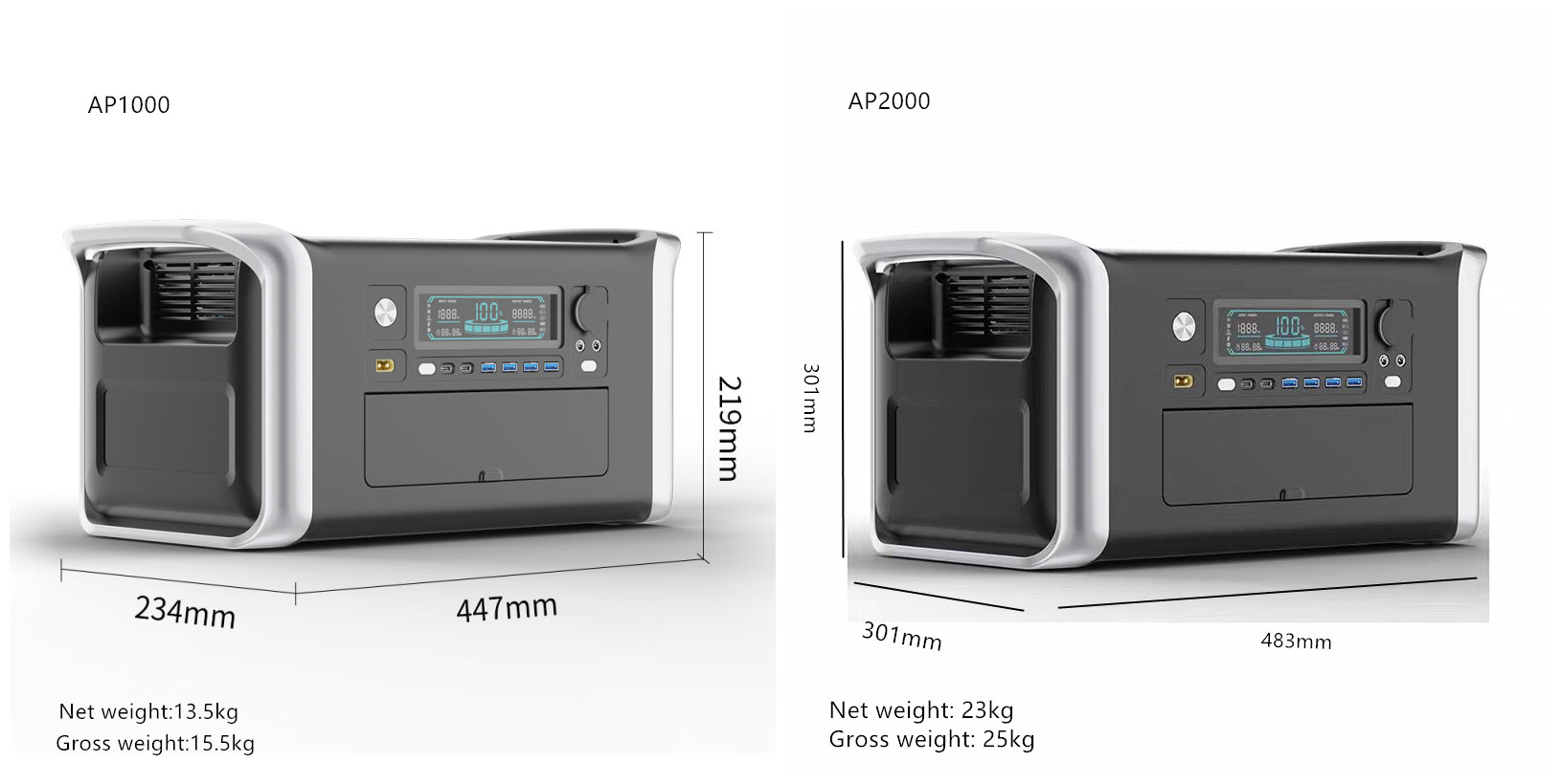1800watt 2600watt Portable Pow - Outdoor Power Bank With Ac Outlet ulasan dan harga