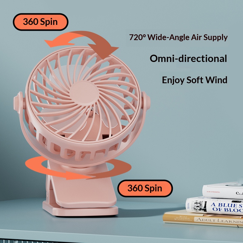Personal Clip Fan 720 Swivel H - Outdoor Power With Timer ulasan dan harga
