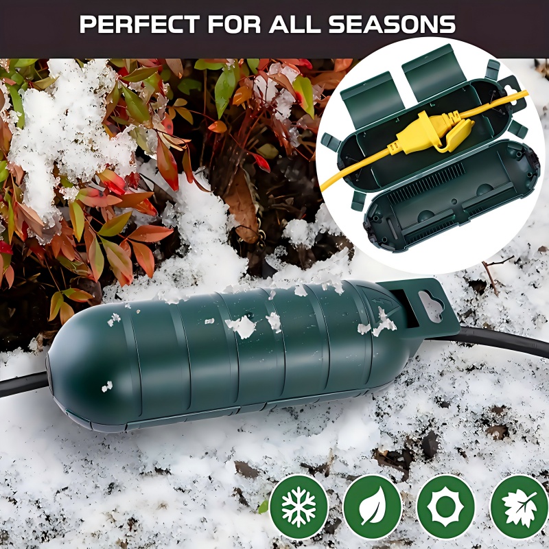 1 Durable PVC Outdoor Extensio - Outdoor Power Socket Cover ulasan dan harga