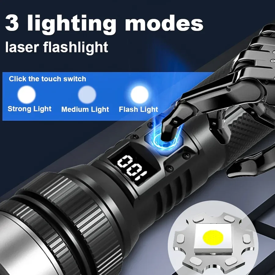 Ultra-Bright Rechargeable Flas - Outdoor Powerbank ulasan dan harga