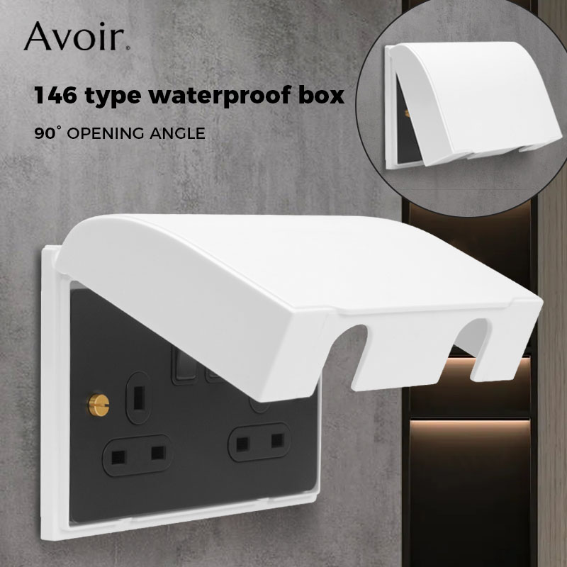 Avoir Wall External Mount Swit - Outdoor Power Socket Cover ulasan dan harga