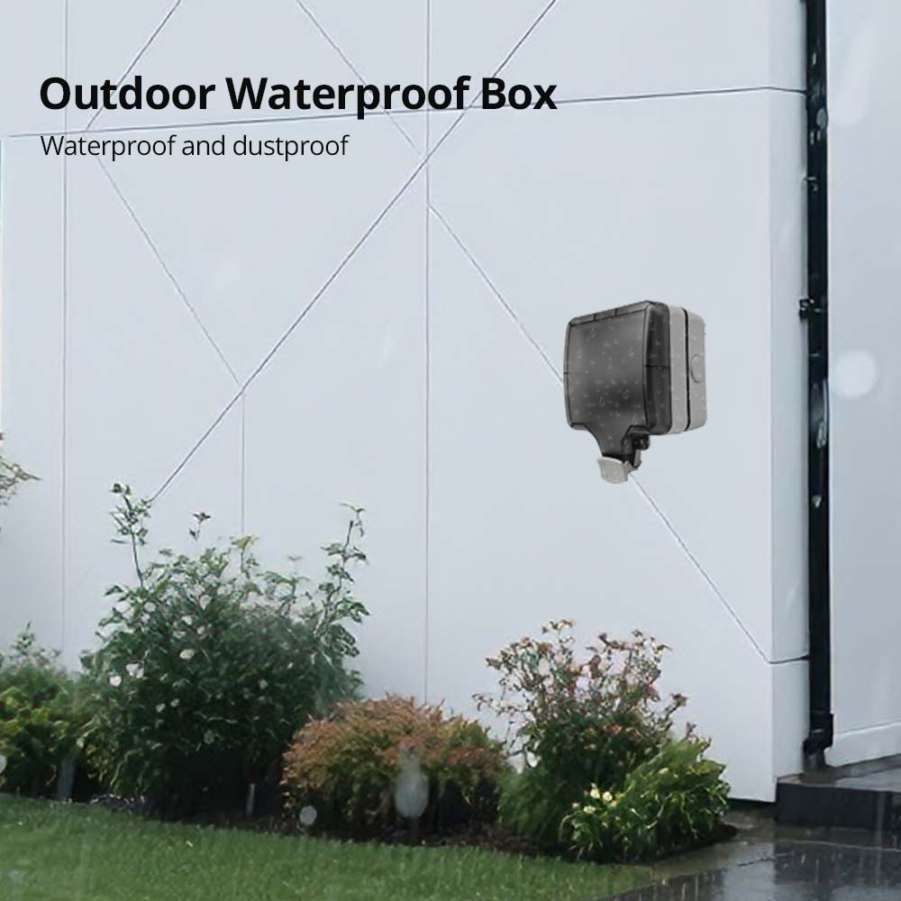 Wallpad IP66 Dustproof Waterpr - Outdoor Power Adapter ulasan dan harga