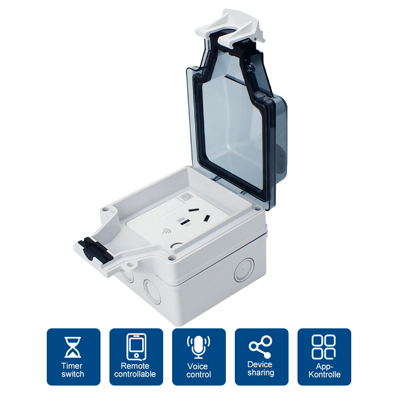 Avoir Tuya Wifi Socket IP66 Ou - Outdoor Kitchen Power Outlet ulasan dan harga