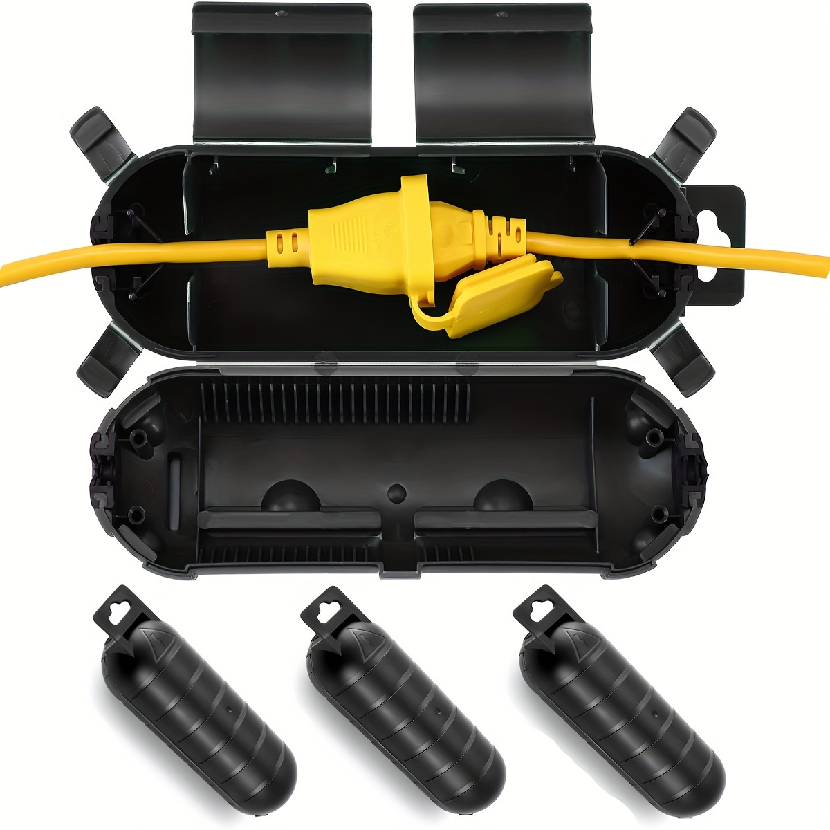 Extension Cord Plug Connection - Outdoor Power Socket Cover ulasan dan harga