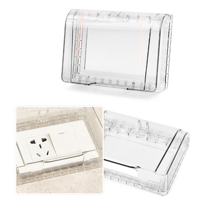 [H]1PC Self Adhesive Waterproo - Outdoor Power Socket Cover ulasan dan harga