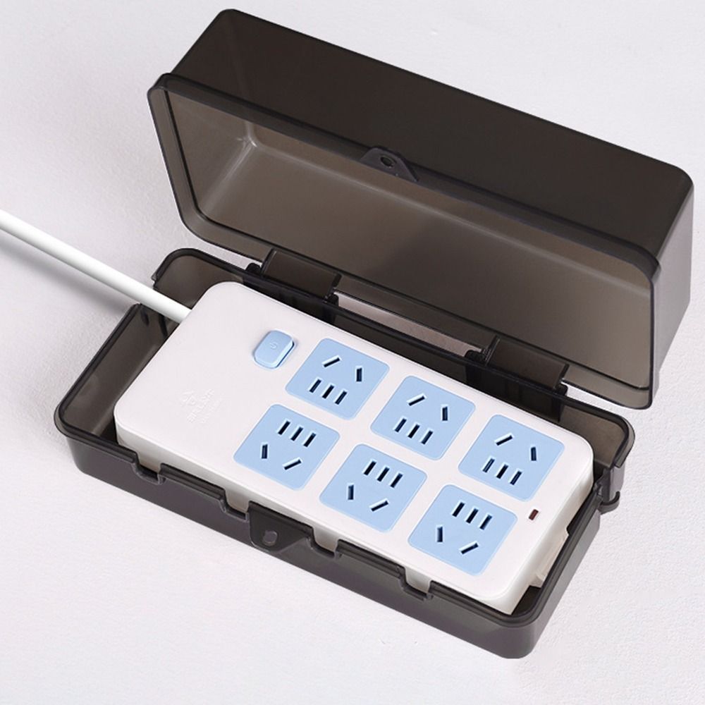 Portable Plastic Plug Box Wate - Outdoor Power Lead Cover ulasan dan harga