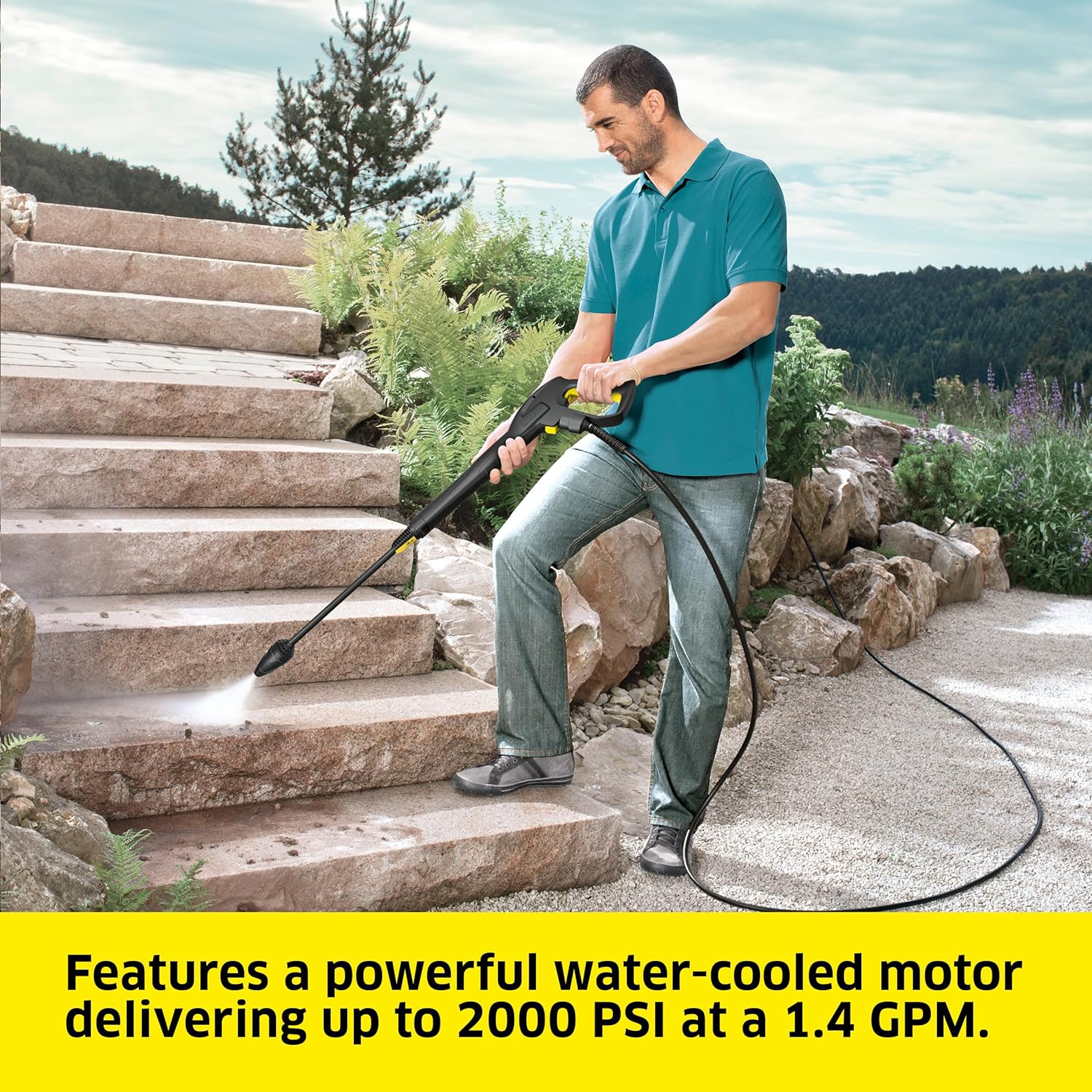Pressure Washer with Hose Reel - Outdoor Power 'Hose' ulasan dan harga