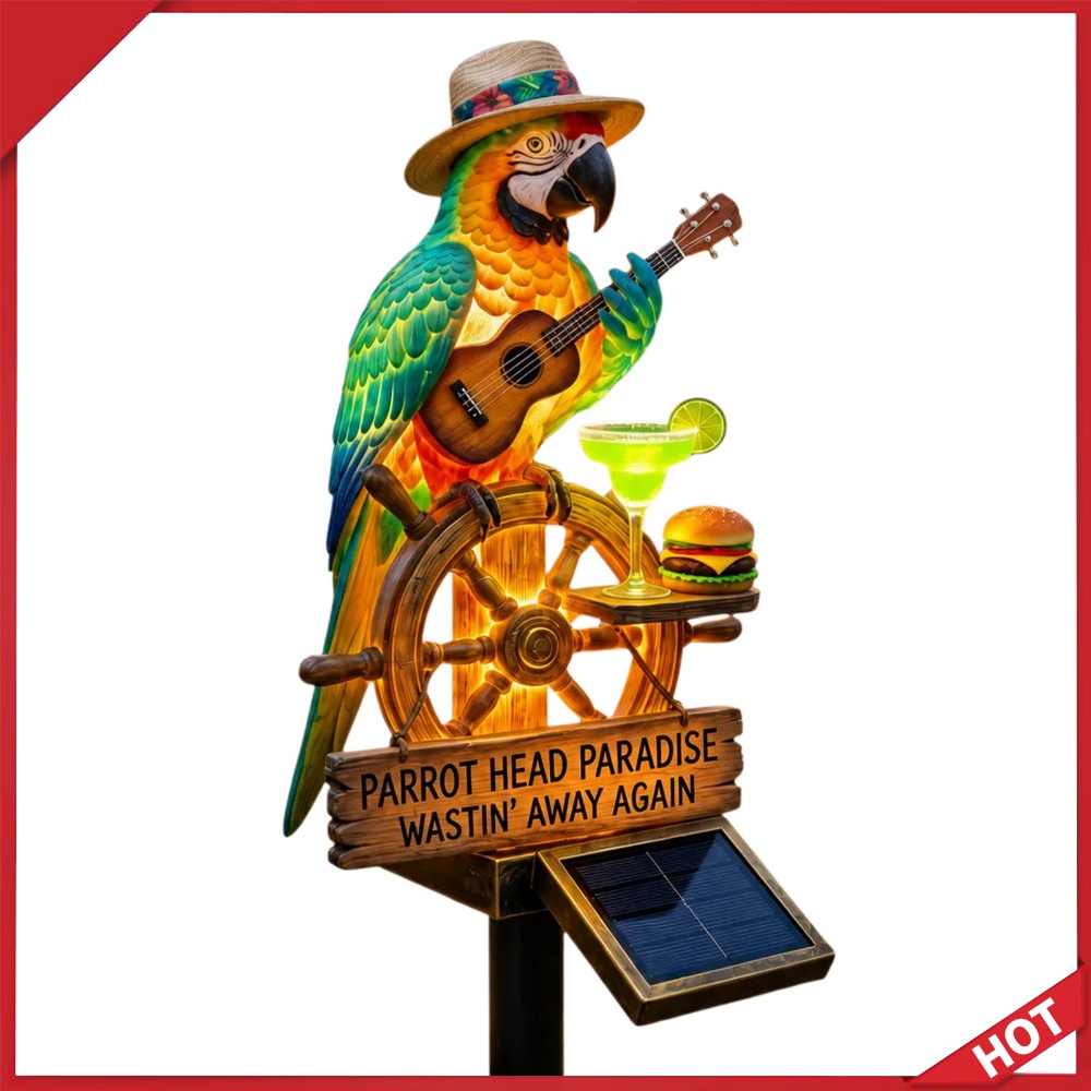 Solar-Powered Outdoor Parrot S - Outdoor Power Stake ulasan dan harga