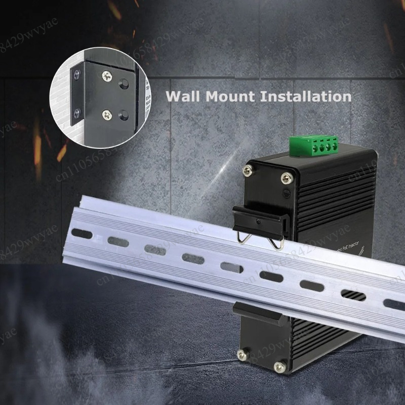 60W 2‑Port PoE Injector 10/100 - Outdoor Power Adapter ulasan dan harga