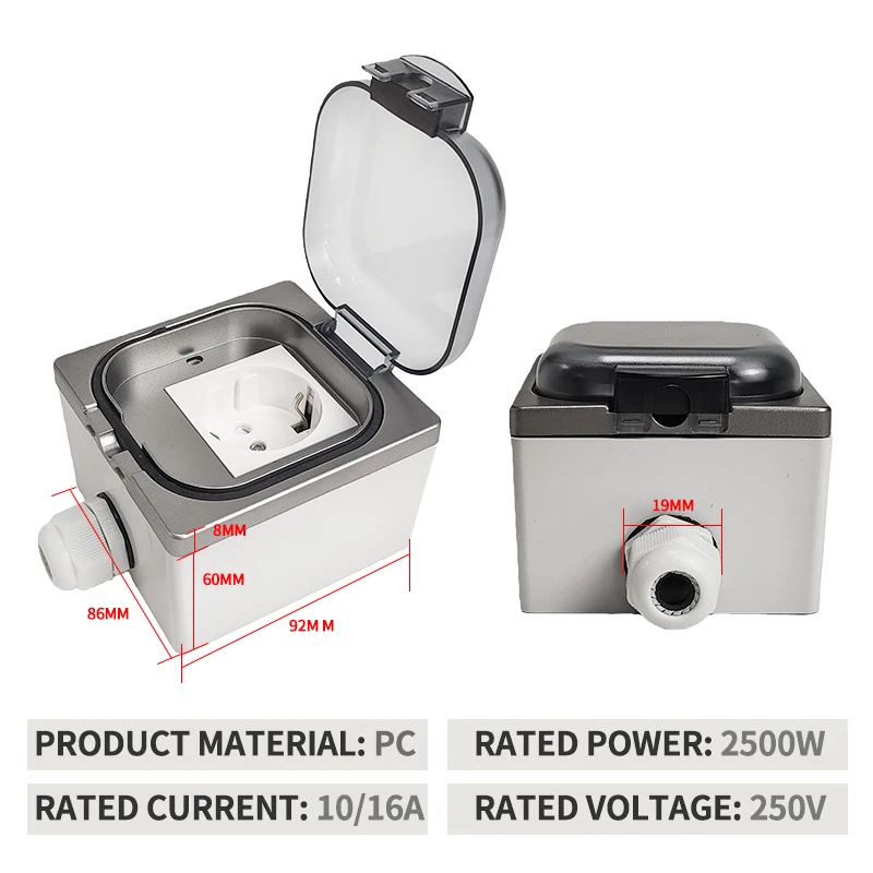 IP65 Waterproof Outdoor Socket - Outdoor Kitchen Power Outlet ulasan dan harga
