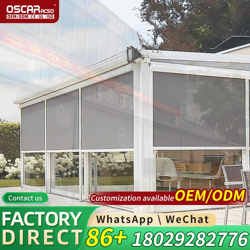 Outdoor Porch Enclosure Kit Be - Outdoor Power Roller Shades ulasan dan harga