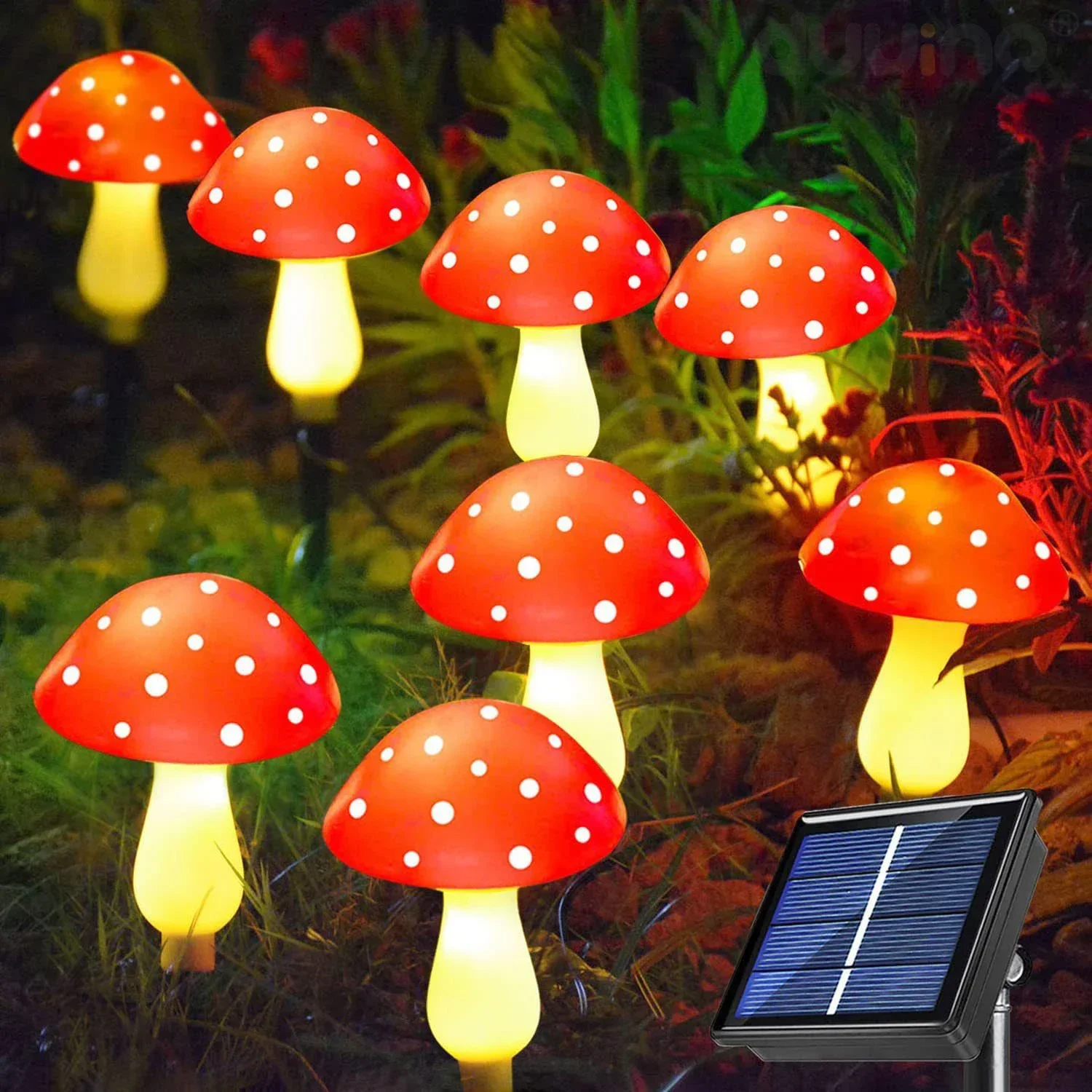 8/12/20 Head Solar Mushroom Li - Outdoor Power Stake ulasan dan harga