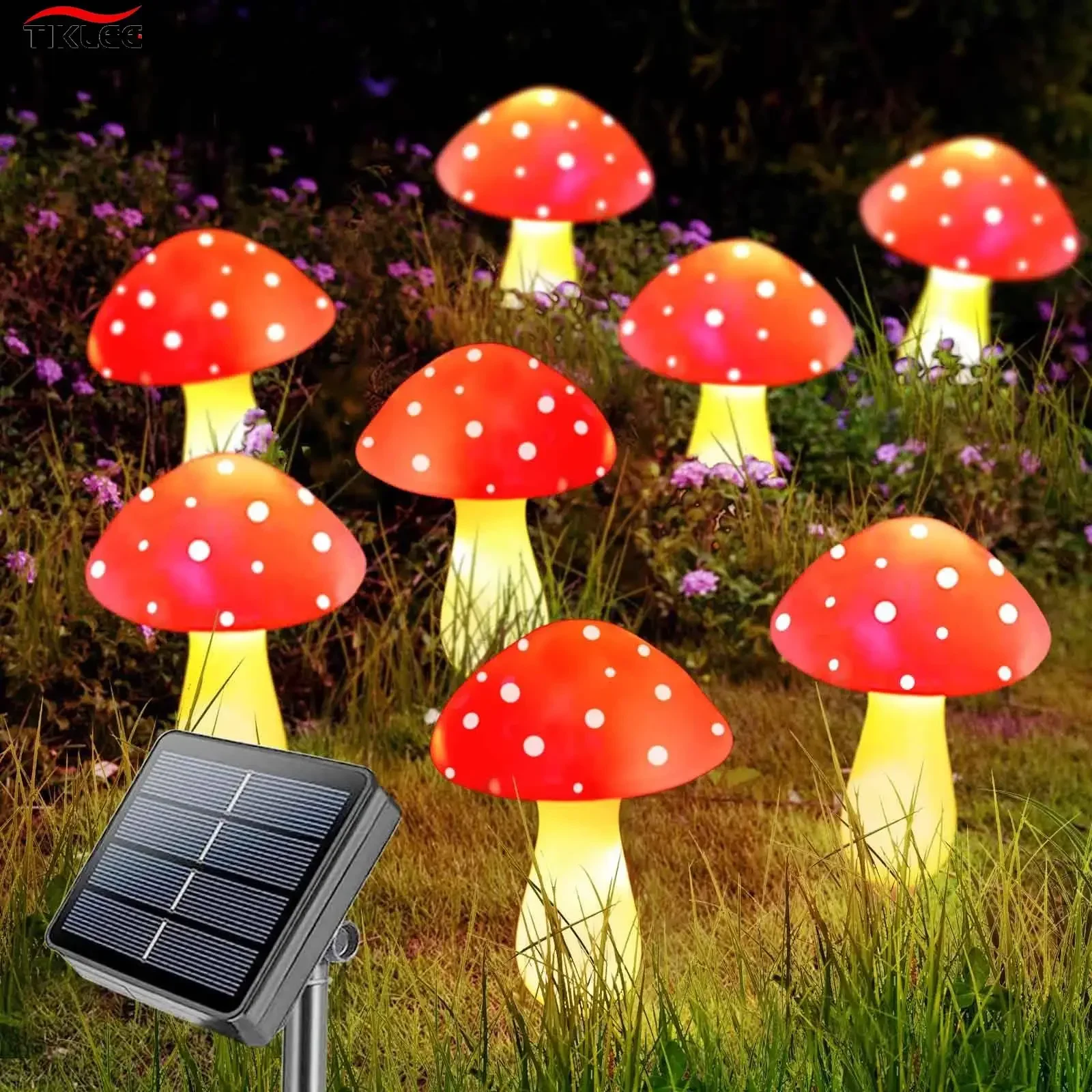 8/12/20 Head Solar Mushroom Li - Outdoor Power Stake ulasan dan harga