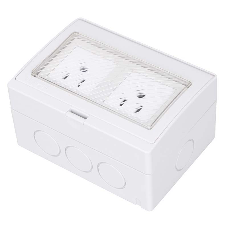 White US Industry Waterproof W - Outdoor Kitchen Power Outlet ulasan dan harga