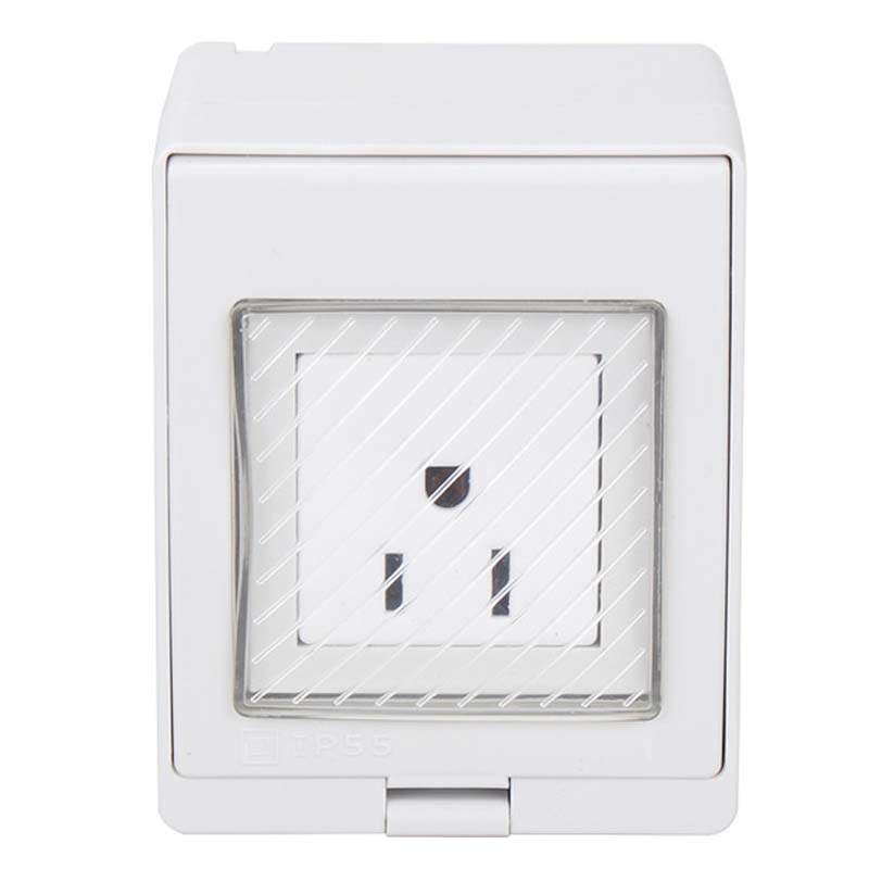 White US Industry Waterproof W - Outdoor Kitchen Power Outlet ulasan dan harga