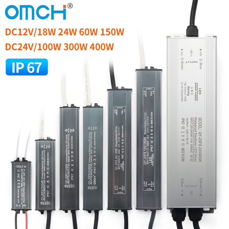 OMCH IP67 Waterproof Power Sup - Outdoor Power Transformer ulasan dan harga