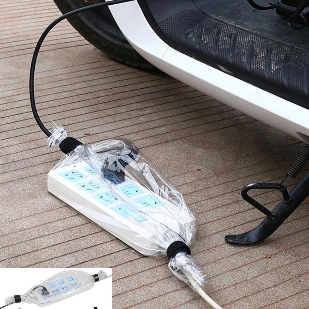 Waterproof EV Charger Rain Cov - Outdoor Power Socket Cover ulasan dan harga